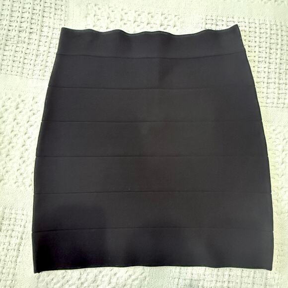 Bebe medium exposed zipper high waist bandage mini skirt SK 2951 - Picture 9 of 12